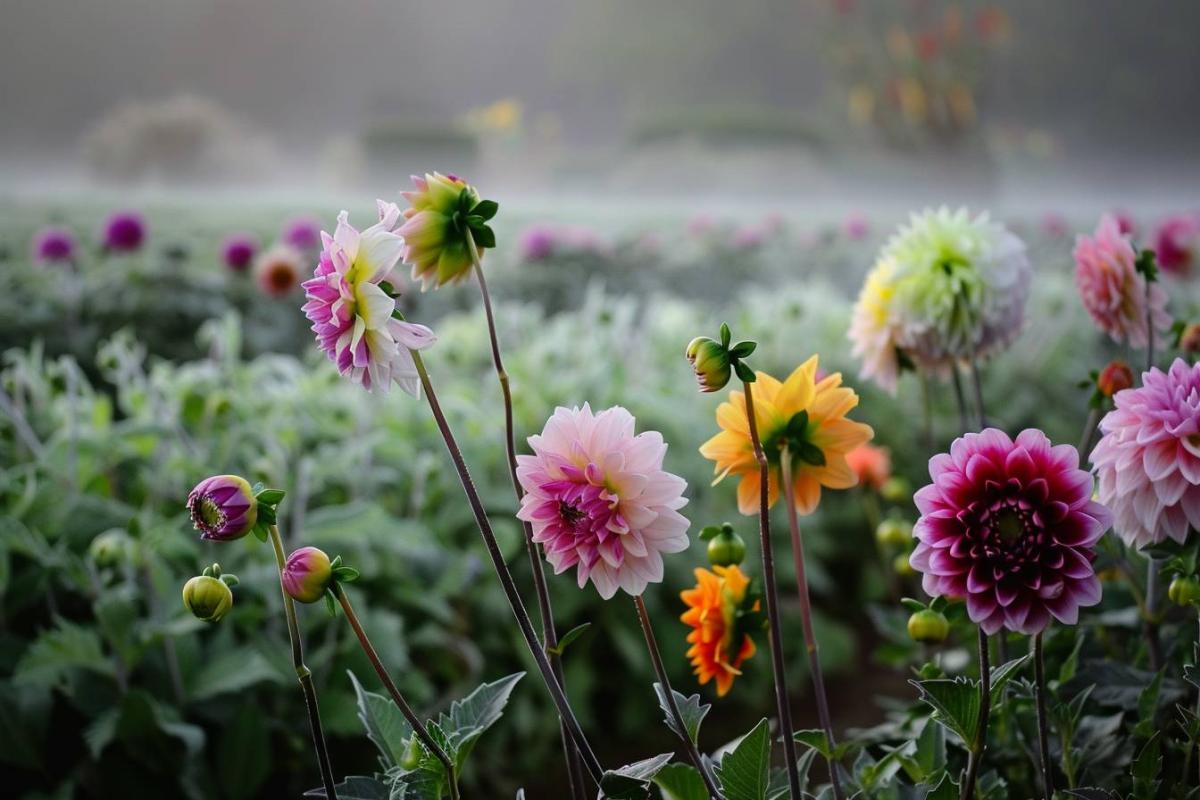 Comment protéger vos dahlias du gel hivernal